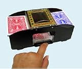 Automatic Push Button Card Shuffler- 2 Deck