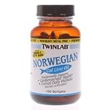 Health Genesis - TwinLab - Cod Liver Oil - 100 softgels