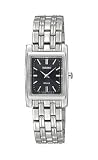 Seiko Solar Dress Bracelet Black Dial Women's watch #SUP061