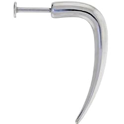 14 Gauge Large Smooth Hook Spike Labret