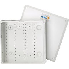 Leviton 47605-140 SMC 14-Inch Series, Structured Media Enclosure with Cover, White