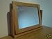 Kitchen & Housewares : Solid Oak Framed Dressing Table Swivel Mirror