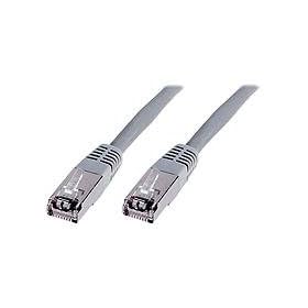 CABLE RJ45 FTP CAT 5E GAINE PVC BLINDE -20M - GRIS