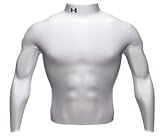 Under Armour 0512 Cold Gear Mock Turtleneck - White