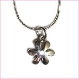 Daisy Sterling Silver Childrens Girls Jewelry Charm Necklace