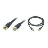 Rg59 M/M F-Type Cable, 12FT