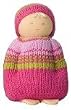 Fair Trade Cuddling Doll - Pink Outift