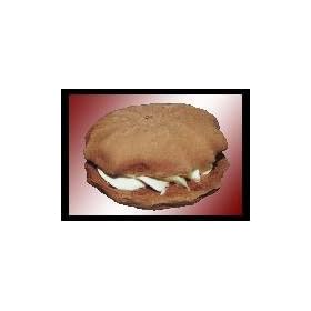Freshly Made Sugar Free Jumbo Chocolate Cookie Sandwiches- 4 pack