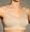 Coobie 9042 Lace V-neck, No Wire Bra with Removable Pads Nude