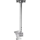 Peerless Silver Ceiling Mount With Adjustable Drop Length