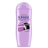Sunsilk Straighten-Up Shampoo with Elastyn-E - 12 Oz