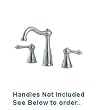 Price Pfister T49-M0BK Marielle Two Handle 8"-15" Wide-Set Lavatory Faucet Brush