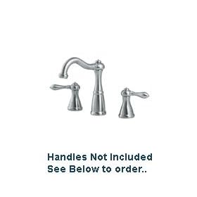 Price Pfister 049M0BK Marielle Double-Handle Widespread Lavatory Faucet with Pop-Up, Brushed Nickel