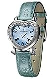 Corum 024-183-47-0053-PN95 Heart Blue Mother-of-Pearl Dial Leather Women's Watch