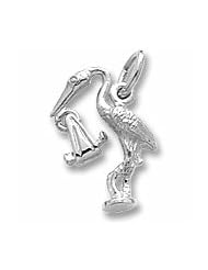 Stork Charm