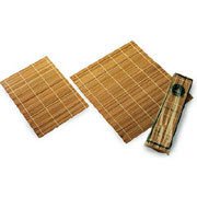 Natural Organic Bamboo Sushi Roller Small - 7 Inches By 9 Inches by Home Naturals