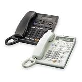 Panasonic Products – Telephone, 2-Line, Call Wait/CID, 3-Way, 28 Speed Dial, White – Sold as 1 EA – Two-line integrated telephone with one Intercom path allows paging and conversation between stations. Up to eight phones can be used on this system without special wiring. Features include Call Waiting-ready, Caller ID-ready, 28-Number speed-dial, three-way conference calling, multifunction three-line LCD with clock, flexible extension numbers, memory redial and mute function. Telephone is capable Reviews
