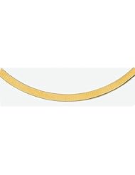 6mm Flat Omega Necklace 20"