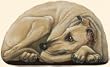 Fiddlers Elbow Greyhound Pupper Paper Weight