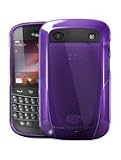 iSkin FX9900-PE3 Vibes FX TPU Jelly Case for BlackBerry 9900/9930 Bold Touch  - 1 Pack - Retail Packaging - Purple