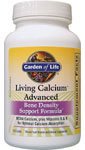 Garden of Life Living Calcium Advanced Bone Density Support Formula, 120 Caplets