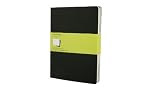 Produkt-Bild: Moleskine Plain Cahier Journal Black XLarge: set of 3 Plain Journals: Extra Large