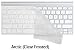 Electronics : PROTOUCH KEYBOARD PROTECTOR - F/APPLE WIRELESS KEYBOARD WHITE ( PTAWK-AR )