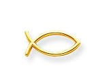 14k Ichthus Fish Tie Tac