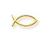 14k Ichthus Fish Tie Tac