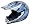 VCAN DOT Kids Youth Dirt Bike Helmet 310EB Black/Blue
