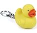 Rubber Ducky Quacking Sound and Light-Up Keychain