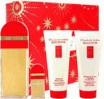 RED DOOR by Elizabeth Arden for WOMEN: Giftset (Eau De Toilette Spray 3.4 Oz.+Parfum Srpay .33 Oz + Hydrating Cream Cleanser For The Body3.3 + Perfumed Body Lotion 3.3 Oz)