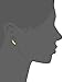 gorjana Matte Gold Circle Ear Climber Stud Earrings