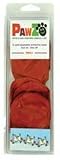 Pawz Red Water-Proof Dog Boot, Small, Up to 2-1/2-Inch