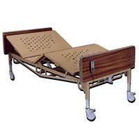 Drive Bariatric Extra Heavy Duty Full Electric Bed - Bed With One Pair T Rail no Mattress - 1530215302BV-1HR