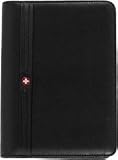 Wenger Swiss Gear Leather PDA Black JUNIOR Zip-Folio Case