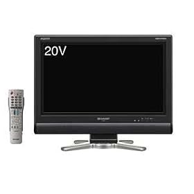 SHARP AQUOS 20V�^ �n��EBS�E110�xCS�f�W�^���n�C�r�W�����t���e���r LC-20D30-B �u���b�N