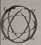 Golden Atomic Energy Steel 120mm Case Fan Grill