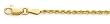 14K Yellow Gold 2.0MM REGULAR ROPE SOLID 18" NECKLACE