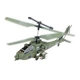 YIBOO UJ 415 United States Army Apache 64 Gyroscope 3.5 Channel Infrared RC Helicopter...