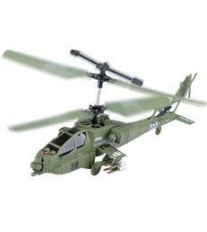 415 United States Army Apache 64 Gyroscope 3.5 Channel RC Helicopter (Medium)