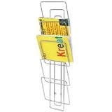 Magazine Rack - Wall Mounted - by Blomus - 68469A (Chrome) (9