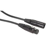 Dayton Audio CMX-1.5K XLR Microphone Cable 1-1/2 ft. Black