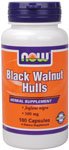 Black Walnut Hulls by NOW Foods - (500mg - 100 Capsules)