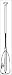 Assorted Paddle Plstc 4 1/2'blk