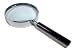 4 DIAMETER CHROME FRAME 2X READING GLASS