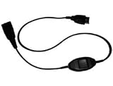 Jabra Kabelunterteil QD auf Siemens Slim-Lumberg mit Rufannahme