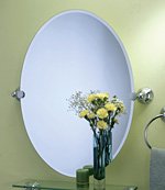 Gatco Charlotte Large Oval Vanity Mirror 4359LC Chrome