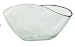 Clear Spanish Large Recycled Glass Oval Bowl 15