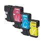 Brother LC613PKS Color Ink Cartridge - 3 piece color Pack (Cyan/Magenta/Yellow)